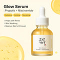 Propolis & Niacinamide Glow Serum for Texture Swatch – Formula Close-Up | Lumeal California
