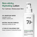Heartleaf Lightweight Daily Moisturizer for Dry Key Ingredients & Active Formula Highlight