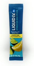 Lemon Lime Electrolyte Drink Mix Hydration Multiplier 50-Pack – Front Bottle Shot | Lumeal California