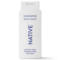Natural Unscented Body Wash | Sulfate & Paraben Free 18 Oz – Front Bottle Shot | Lumeal California
