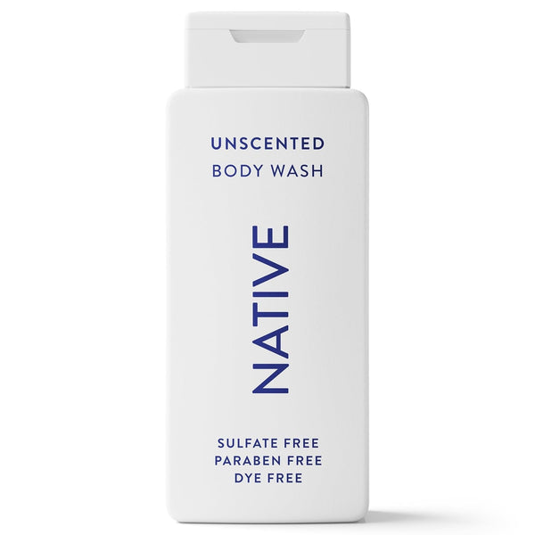 Natural Unscented Body Wash | Sulfate & Paraben Free 18 Oz – Front Bottle Shot | Lumeal California