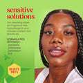 Aloe Vera Soothing Makeup Remover Face Size & Scale Reference Shot