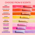 Sheer Tinted Lip Balm with Shea Size & Scale Reference Shot