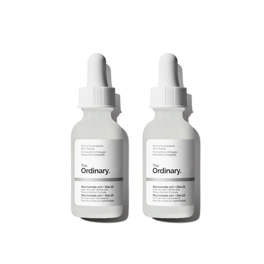 Niacinamide 10% + Zinc 1% Serum for Blemish-Prone Skin 2-Pack – Front Bottle Shot | Lumeal California