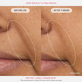Collagen Peptide Firming Face Serum for Texture Swatch – Formula Close-Up | Lumeal California