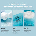 Hydrating Skincare Mini Kit | Cleanser Texture Swatch – Formula Close-Up | Lumeal California