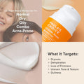 How to Apply 1% Retinol Treatment + 5% Vitamin – Skincare Routine Demo