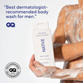 Natural Unscented Body Wash | Sulfate Size & Scale Reference Shot
