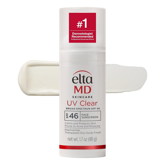Oil-Free SPF 46 Face Sunscreen with Zinc Oxide Untinted – Front Bottle Shot | Lumeal California