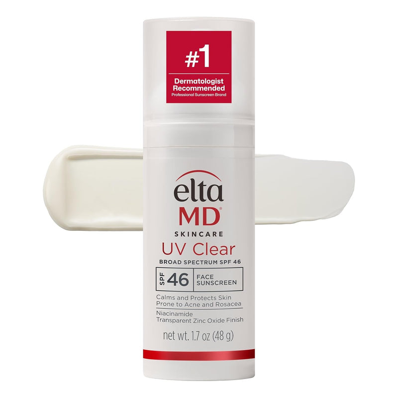 Oil-Free SPF 46 Face Sunscreen with Zinc Oxide Untinted – Front Bottle Shot | Lumeal California