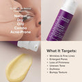 1% Retinol Treatment + 5% Vitamin Key Ingredients & Active Formula Highlight