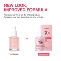 Peach Niacinamide Glow Serum with Vitamin Texture Swatch – Formula Close-Up | Lumeal California