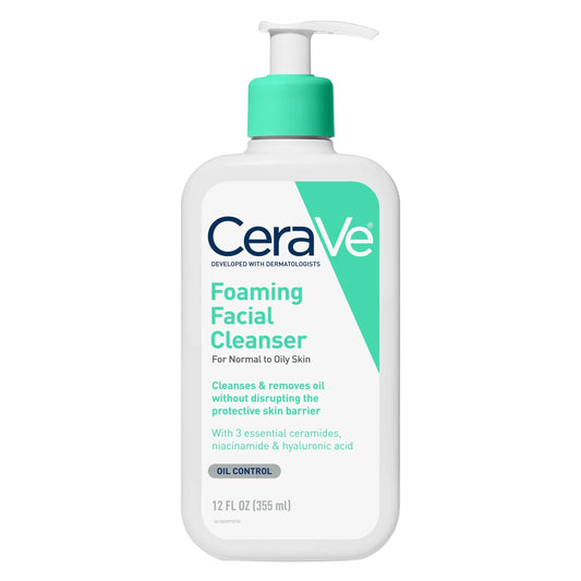 Foaming Facial Cleanser for Normal to Oily Skin – Front Bottle Shot | Lumeal California