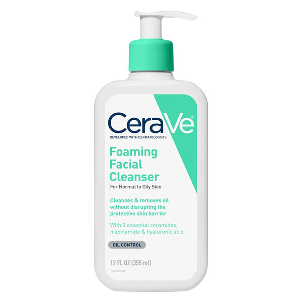 Foaming Facial Cleanser for Normal to Oily Skin – Front Bottle Shot | Lumeal California