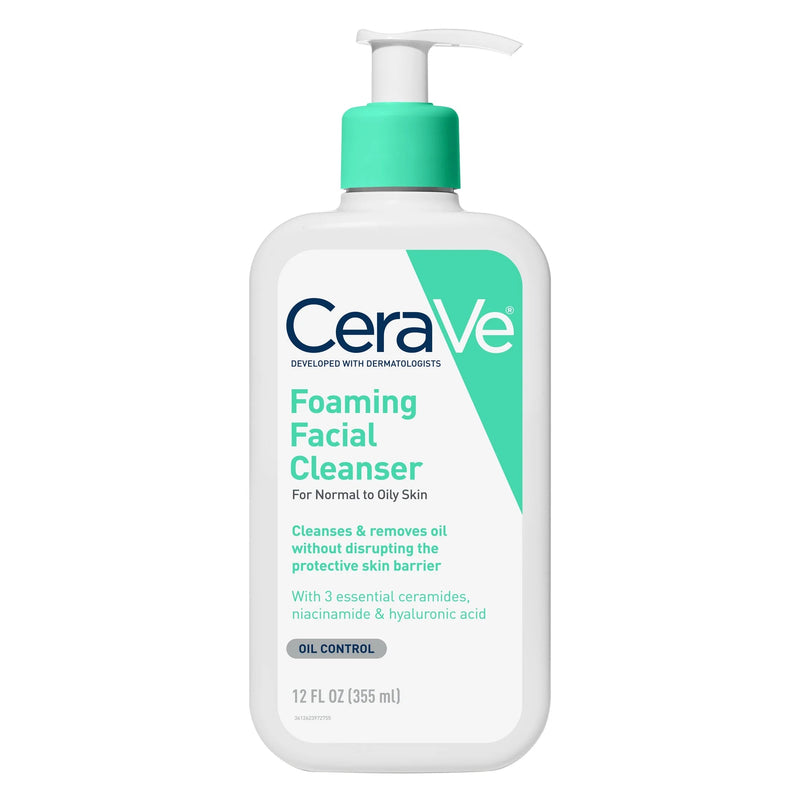 Foaming Facial Cleanser for Normal to Oily Skin – Front Bottle Shot | Lumeal California