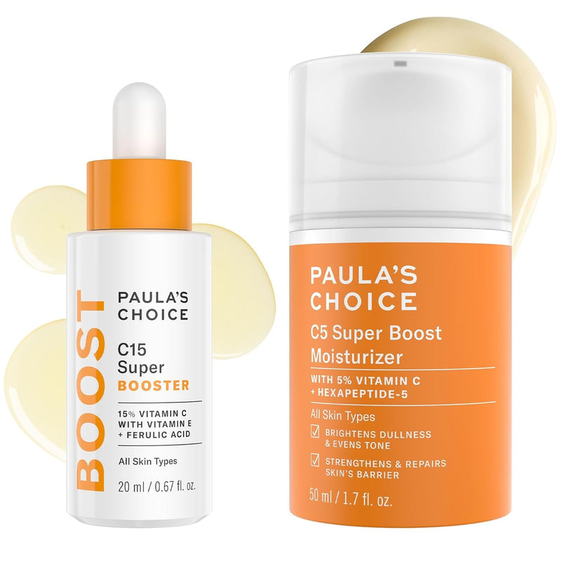 Vitamin C 15% Serum + Vitamin C 5% Moisturizer Bundle – Front Bottle Shot | Lumeal California