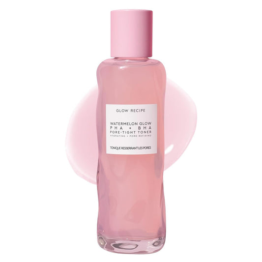 PHA + BHA Exfoliating Toner for Pores with Watermelon & Glycerin – Front Bottle Shot | Lumeal California