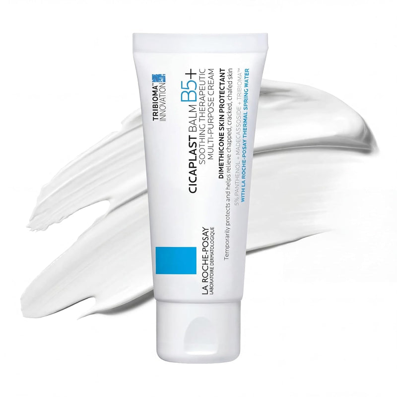Cicaplast Balm B5 Barrier Repair Cream for Face Body & Baby – Front Bottle Shot | Lumeal California