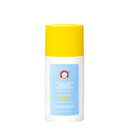 Mineral SPF 30 Zinc Oxide Sunscreen – Lightweight Tinted – Front Bottle Shot | Lumeal California