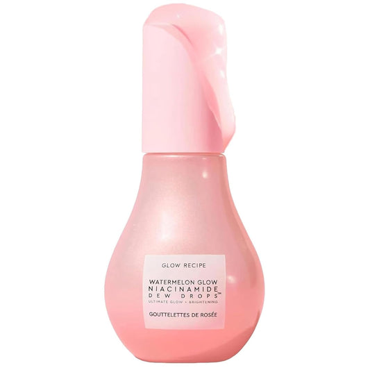 Watermelon Niacinamide Dew Drops Serum for Dewy Glow Skin – Front Bottle Shot | Lumeal California