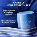 Hydrating Overnight Sleeping Mask for Bright Texture Swatch – Formula Close-Up | Lumeal California