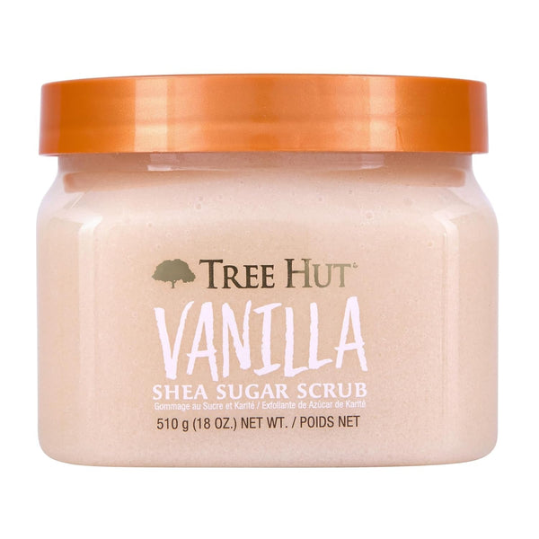 Vanilla Sugar Body Scrub with Shea Butter for Smooth Skin – Front Bottle Shot | Lumeal California