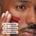 AHA 30% + BHA 2% Exfoliating Texture Swatch – Formula Close-Up | Lumeal California