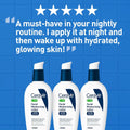 PM Night Face Lotion with Hyaluronic Packaging & Full Ingredient Label | Lumeal CA