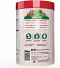 Organic Super Greens Berry Powder with Texture Swatch – Formula Close-Up | Lumeal California
