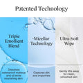 Micellar Makeup Remover Face Wipes Alcohol-Free Key Ingredients & Active Formula Highlight