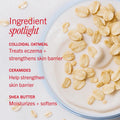 Colloidal Oatmeal Body Cream for Eczema Size & Scale Reference Shot